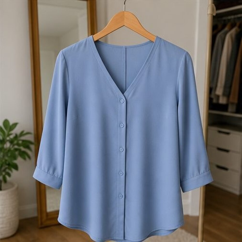 Blue Cami Blouse
